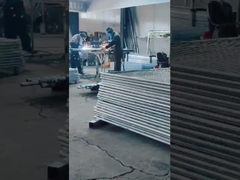 Διαμαντένιο πλέγμα προσωρινό φράχτη 6x10ft αφαιρούμενο φράχτη αλυσίδας σύνδεσης