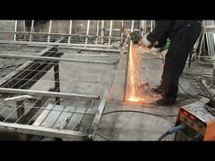 Ευρωπαίος Τρίγωνος Δαυλωμένο Σύρμα Δαχτυλίας Σύρμα Δαχτυλίας BRC 1.8m