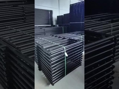 Μπλε χρώμα Luxury Kennel Building Dog Run Commercial Dog Kennels Boarding Kennel