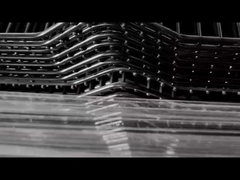 Υψηλής ταχύτητας γαλβανισμένη καμπύλη ασφαλείας 358 φράχτης Pvc αντιαναρρίχηση φράχτης με αιχμή