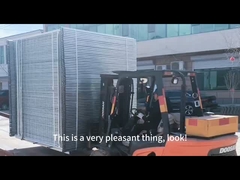 6x10ft αφαιρούμενο ασημένιο λευκό αλυσίδα σύνδεση προσωρινό φράχτη