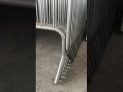 Φορητό φράχτη ελέγχου πλήθους για φωνητική συναυλία