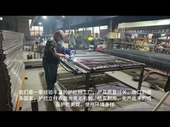 Περίφραξη από συγκολλημένο μεταλλικό χάλυβα με επίστρωση PVC για απομόνωση εργαστηρίου