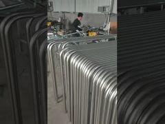 Ανοξείδωτο Ατσάλι Αντι-αναρριχητικό Ισχυρό Φράγμα Ελέγχου Κυκλοφορίας Ασφαλείας για Έλεγχο Πλήθους