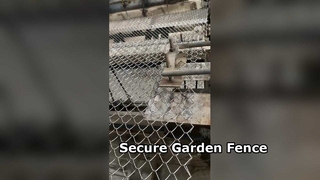 Ανθεκτικό φράχτη κήπου συρμάτινο πλέγμα αλυσίδας 10M