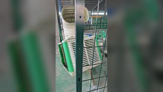 Τρισδιάστατη περίφραξη ασφαλείας σε σχήμα V, ανθεκτική περίφραξη κήπου