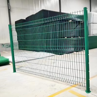 Galvanized V Mesh Security Fence with Customized Color and 1530x2500mm Panel Size for Garden Landscape Fencing