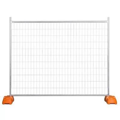 Ζυγισμένο 2,1m x 2,4m Εύκολα συναρμολογημένο προσωρινό φράχτη συγκολλημένο σύρμα μεταλλικό φράχτη πάνελ