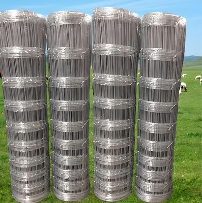 1.5M Height 20cm Weft Spacing High Tensile Galvanized Veld Farm Fence