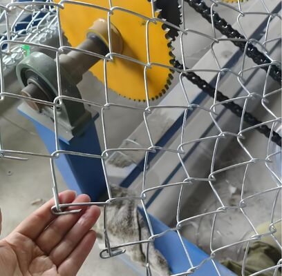 Various Height Q195 Galvanized Steel Chain Link Fencing Customized Length Security