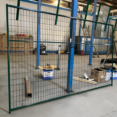 2.0m High Heavy Duty Low Carbon Steel Hot Dip Zinc Coated Galvanized Welded Wire Mesh Φράχτης Πίνακα